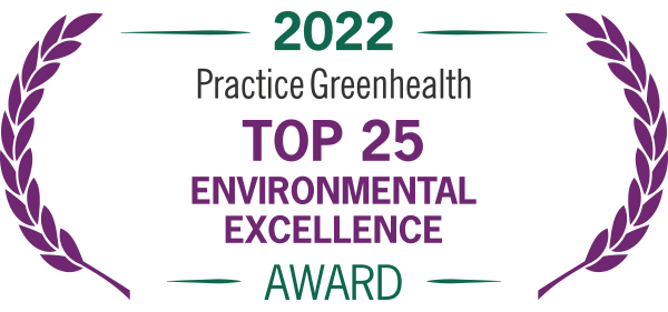 2022 Practice Greenhealth Top 25 Environemental Excellence Award