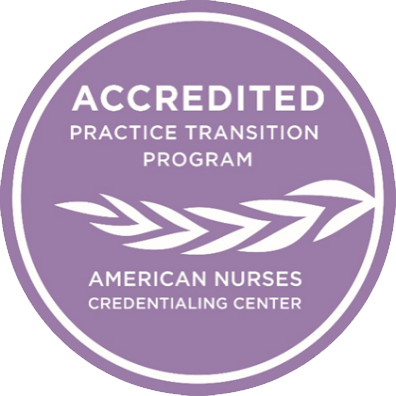 Acredited Practice Transition Program American Nurses Credentialing Center (ANCC) Logo